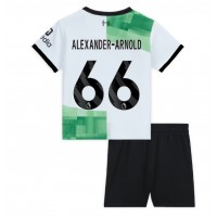 Fotbalové Dres Liverpool Alexander-Arnold #66 Dětské Venkovní 2023-24 Krátký Rukáv (+ trenýrky)